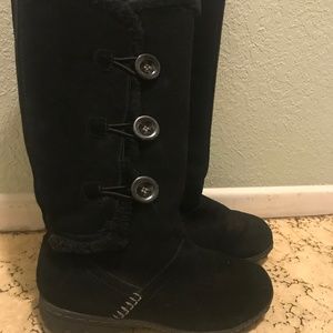 Khombu Black Suede Boot